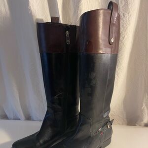 Tommy Hilfiger leather boots